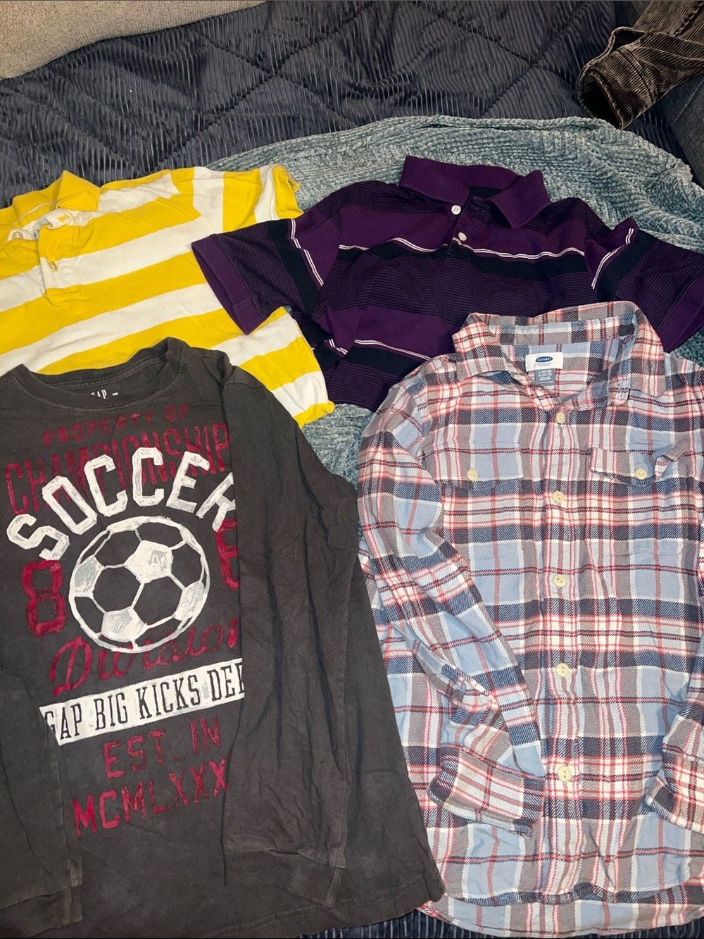 Boys Assorted Shirts 10-12